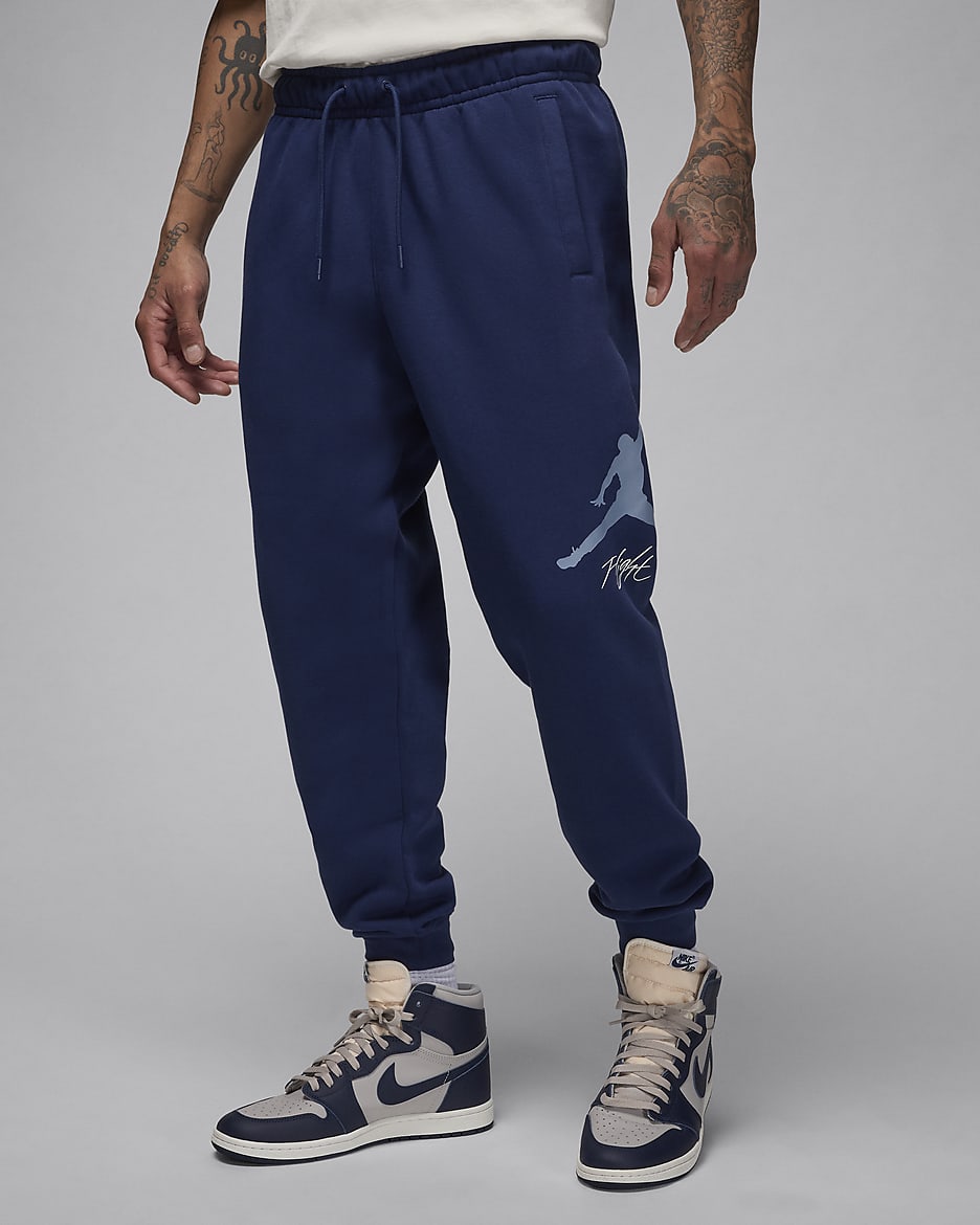Navy blue jordan joggers on sale
